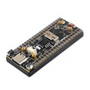  A view of the microcontroller, showing its USB-C port and various bits of technology attached to the underside